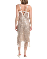 Peserico Silk-Blend Midi Dress