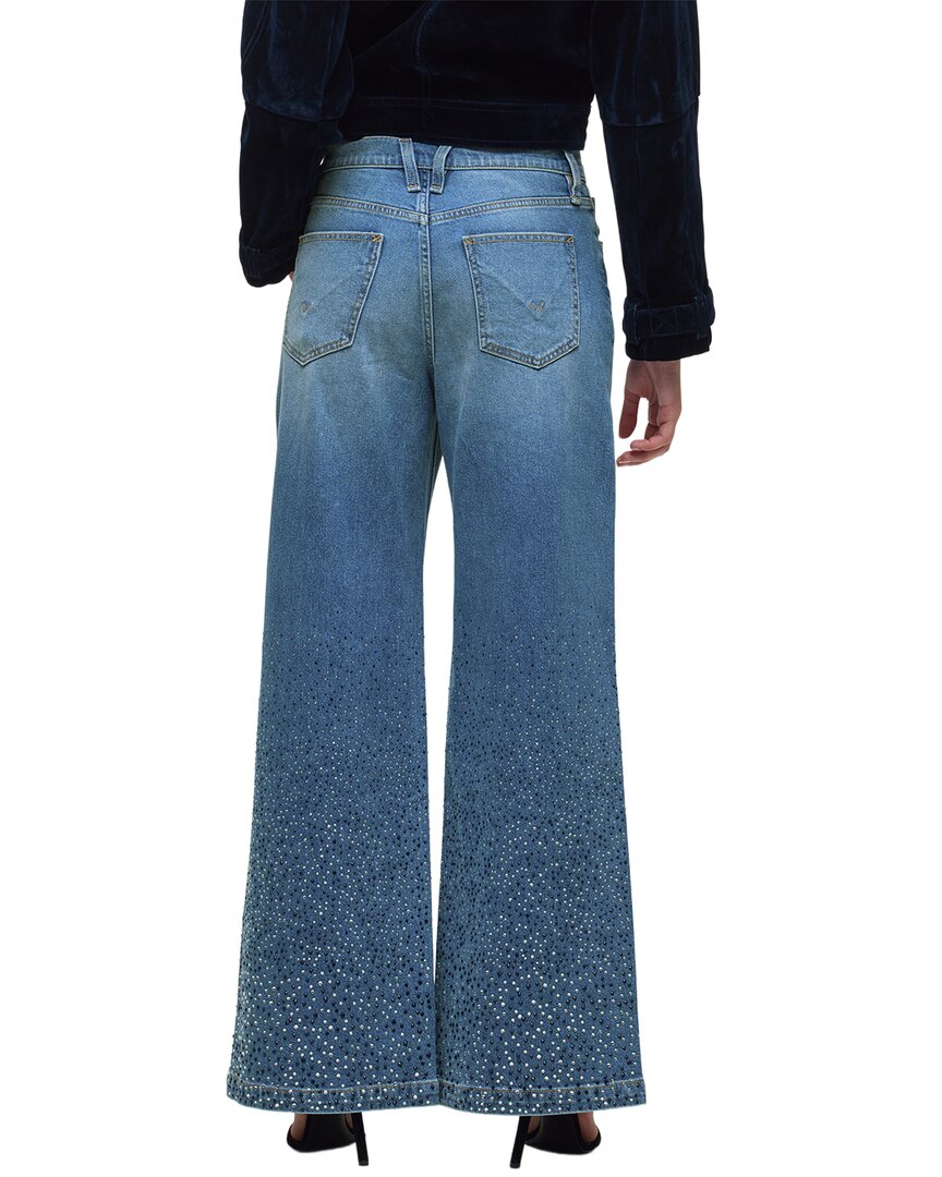 Hudson Jeans Jodie Crystal Blue Wide Leg Jean