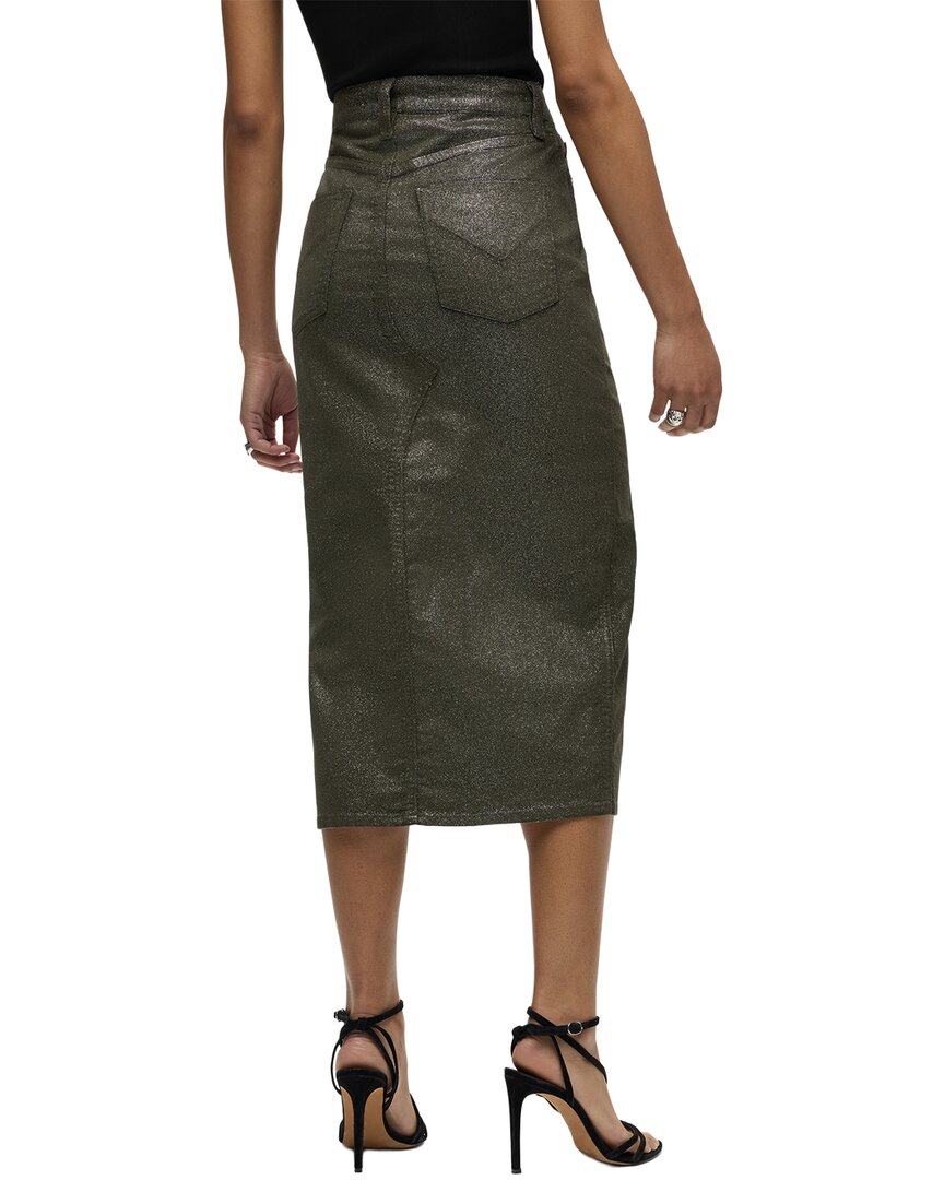 Hudson Jeans Reconstructed Midi Skirt