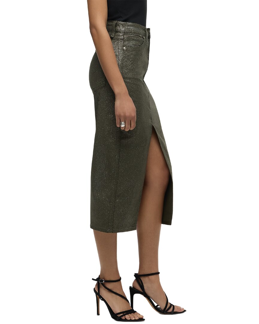 Hudson Jeans Reconstructed Midi Skirt