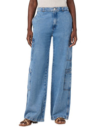 Hudson Jeans Cargo Sandlot Wide Leg Jean