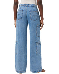 Hudson Jeans Cargo Sandlot Wide Leg Jean