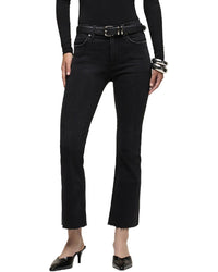 Hudson Jeans Barbara Dark Raven Boot Leg Jean