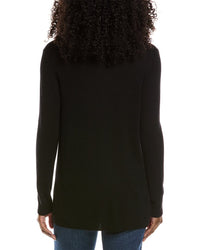 Sofiacashmere Drape Wool & Cashmere-Blend Cardigan