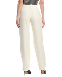 Brunello Cucinelli Pleated Wool-Blend Pant