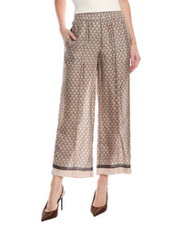 Brunello Cucinelli Pull-On Silk Pant