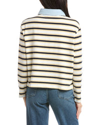 RD STYLE Rd Style Nadine Denim Polo Shirt