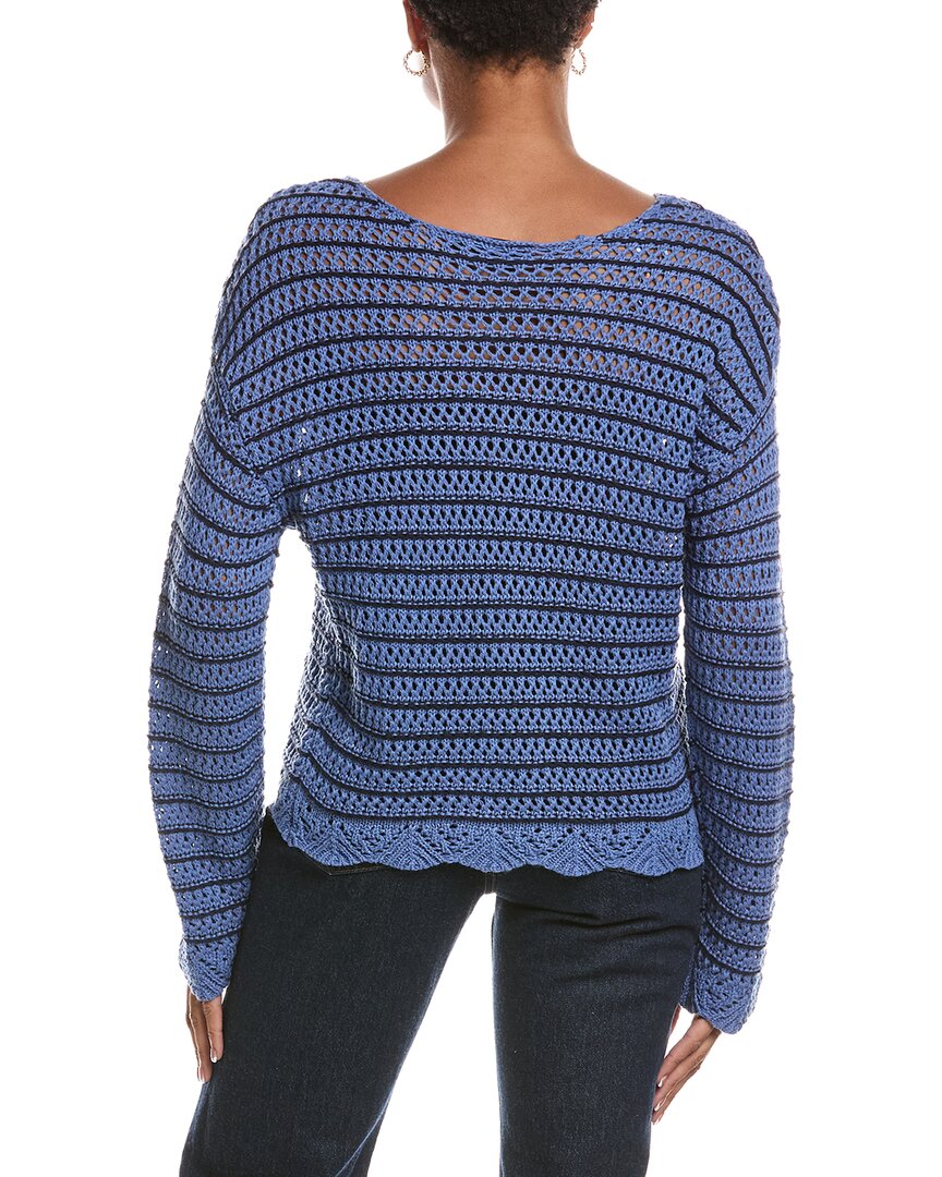 RD STYLE Rd Style Nessa Long Sleeve Boatneck Pullover