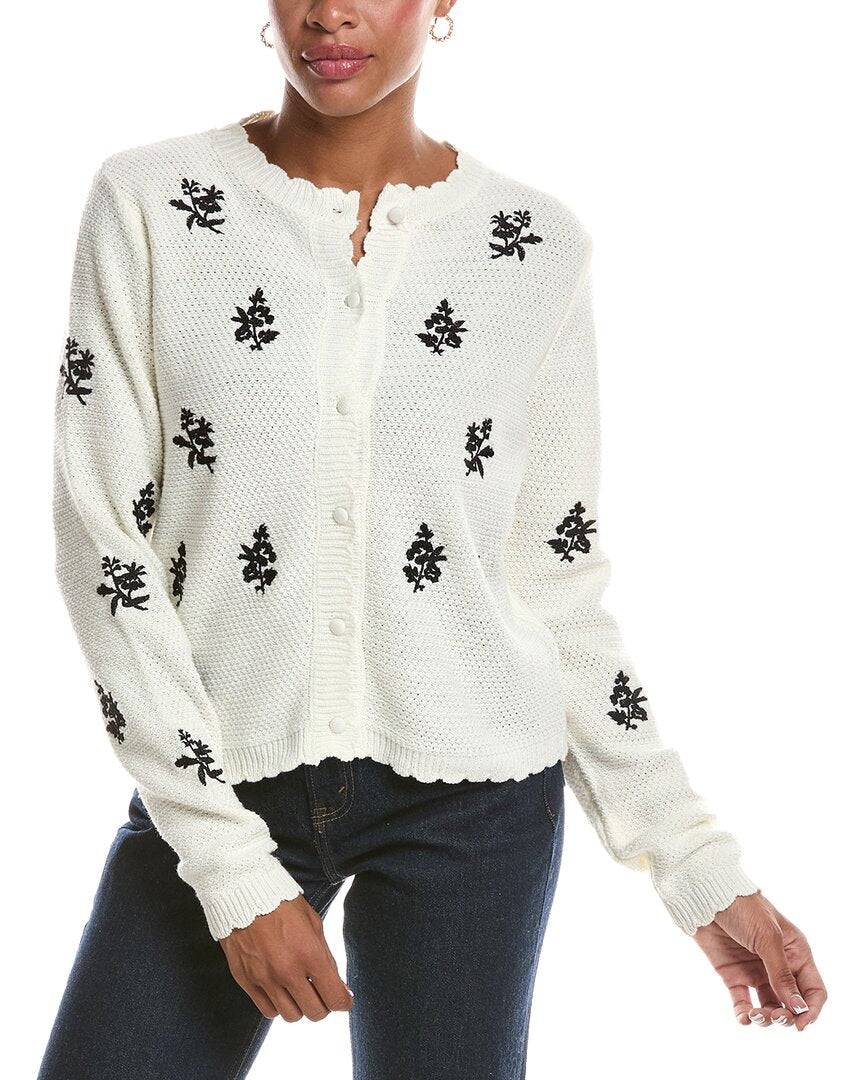 RD STYLE Rd Style Reen Long Sleeve Crewneck Cardigan