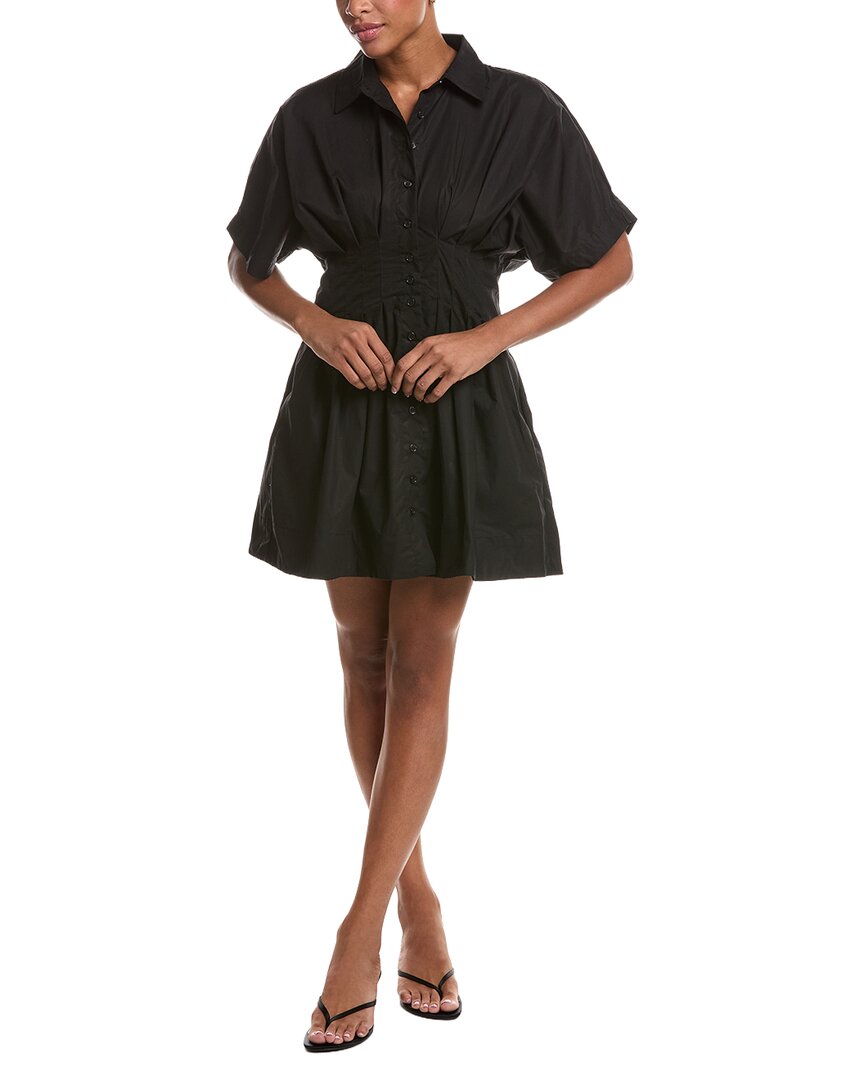 RD STYLE Rd Style Lorine Crisp Poplin Mini Shirtdress