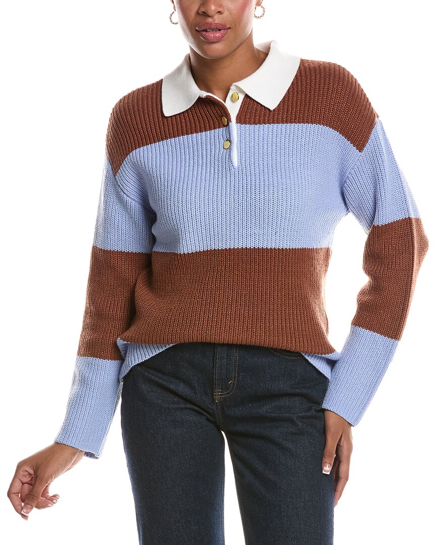 RD STYLE Rd Style Mae Long Saleeve Polo Neck Pullover