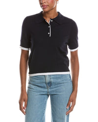RD STYLE Rd Style Jiya Short Sleeve Polo Neck Pullover