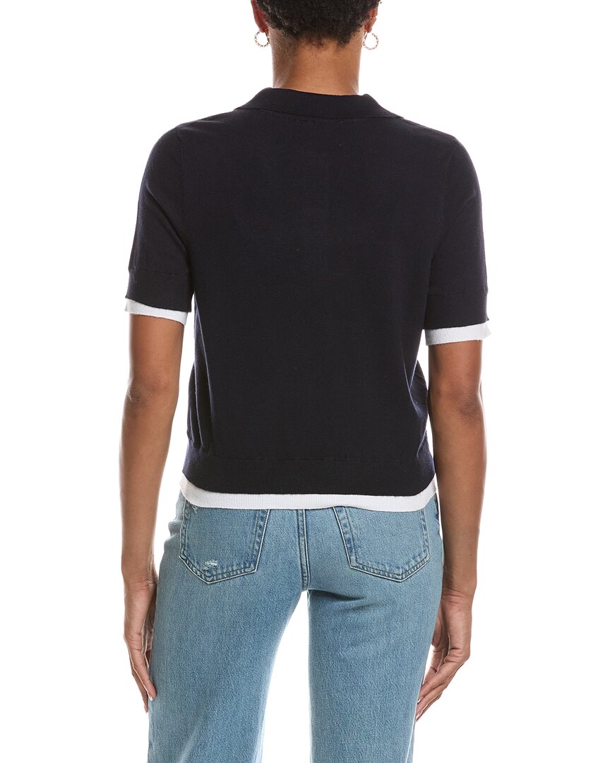 RD STYLE Rd Style Jiya Short Sleeve Polo Neck Pullover