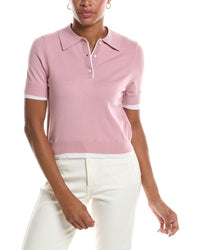 RD STYLE Rd Style Jiya Short Sleeve Polo Neck Pullover