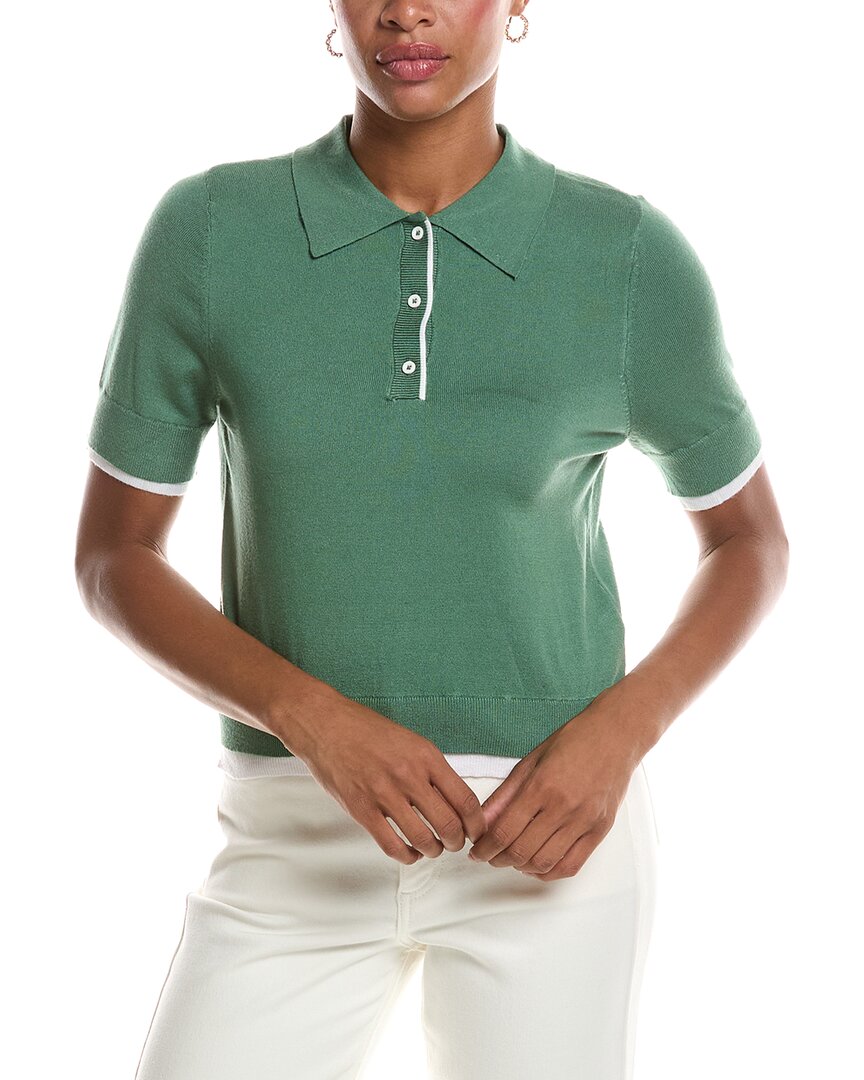 RD STYLE Rd Style Jiya Short Sleeve Polo Neck Pullover