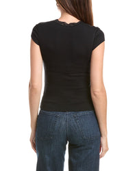 RD STYLE Rd Style Paige Cap Sleeve Scoop Neck Top