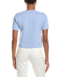 RD STYLE Rd Style Shia Short Sleeve Crewneck Cardigan