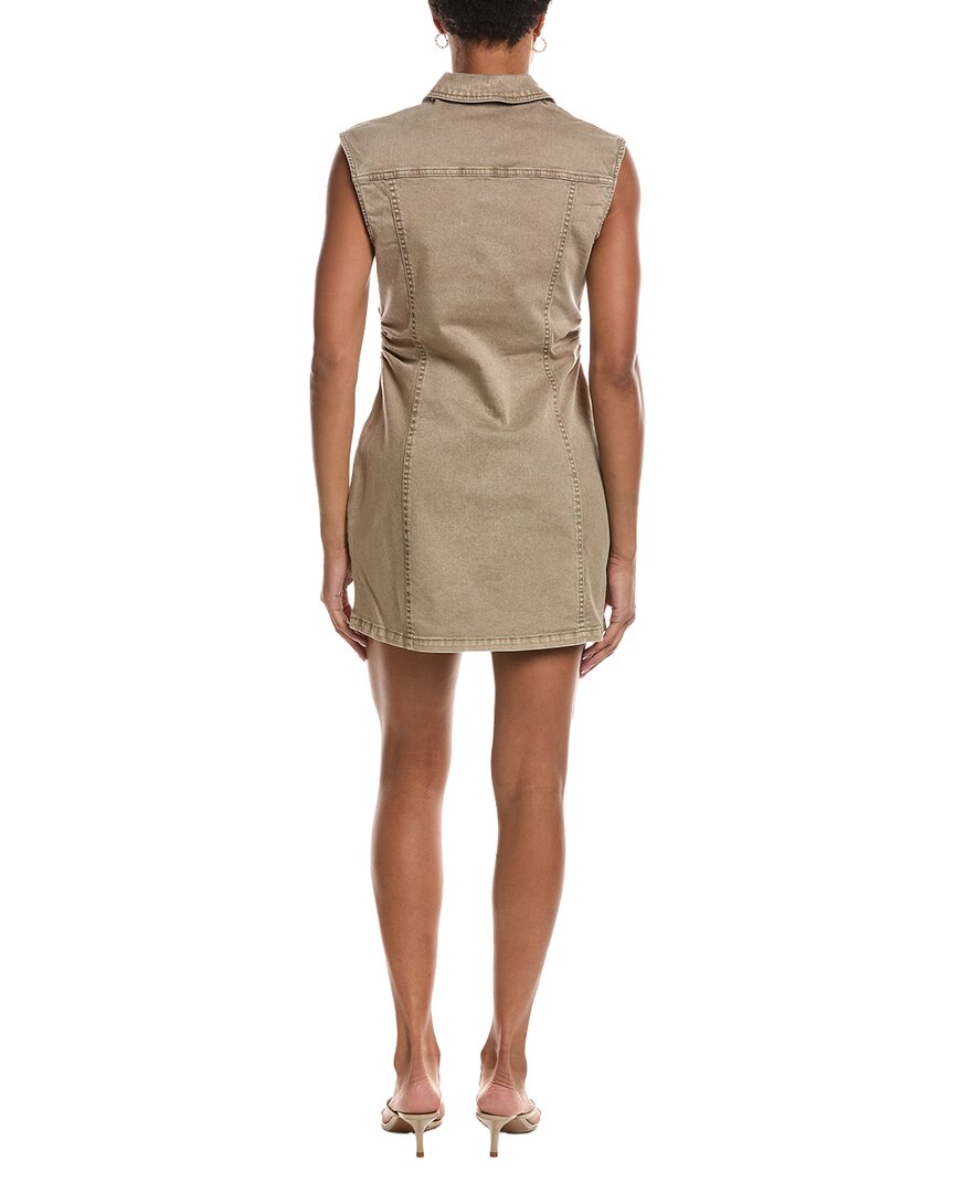 RD STYLE Rd Style Jess Stretch Twill Button-Up Mini Dress