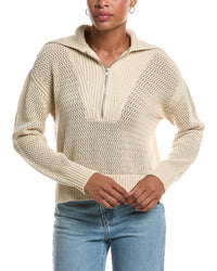 RD STYLE Rd Style Jyoti Long Sleeve Sailor Neck Pullover