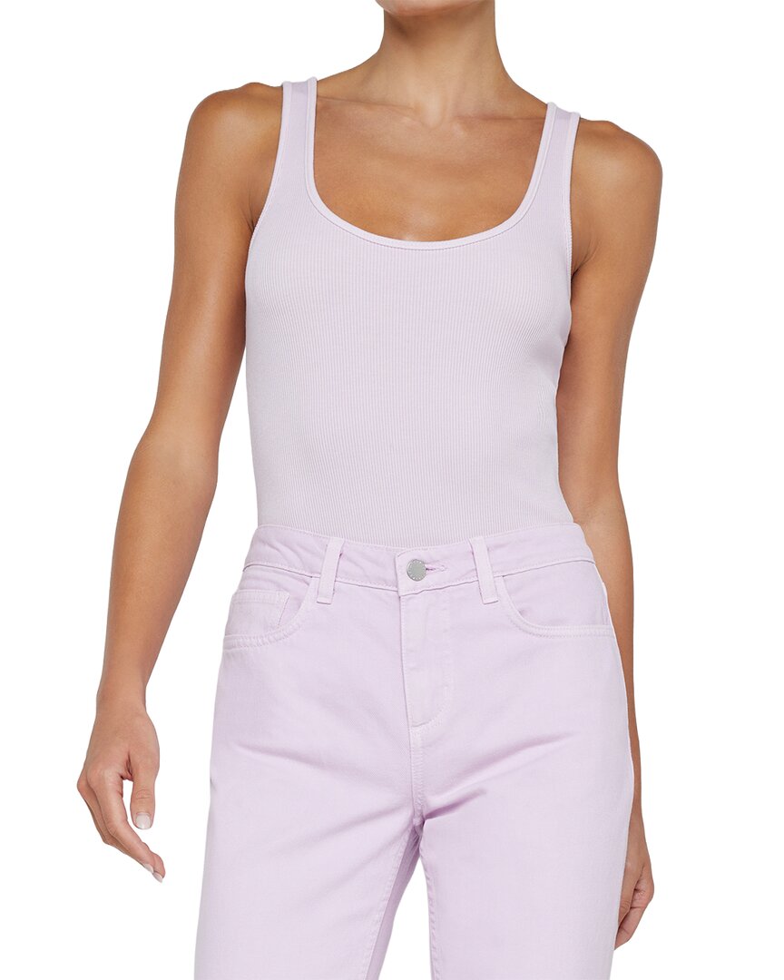 L'agence Nica Scoop Neck Tank Bodysuit