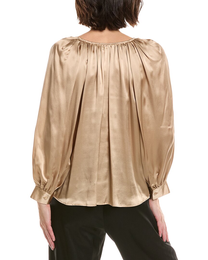 L'agence Kali Satin Silk Blouse