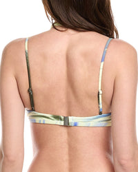 Simkhai Harlen Tie-Back Bikini Top