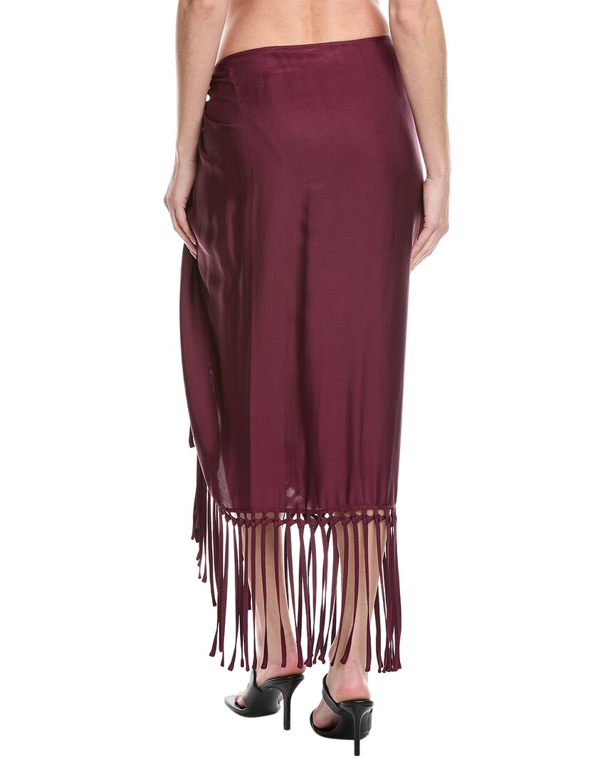 Simkhai Elara Pareo With Fringe