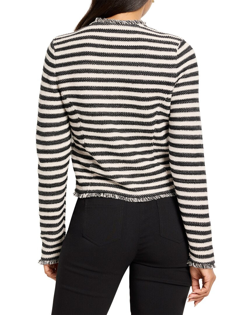 Nic+Zoe Fringe Mix Femme Jacket