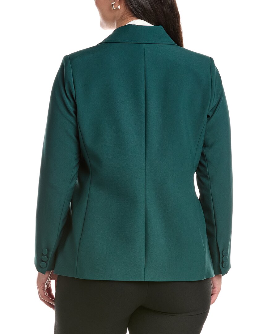 Tahari Asl Plus Solid Blazer