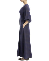 Max Studio Yarn-Dye Maxi Dress