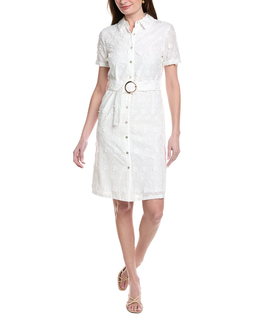 Nanette Nanette Lepore Short Sleeve Maxi Shirtdress