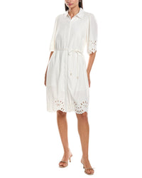 Nanette Nanette Lepore Linen-Blend Mini Dress