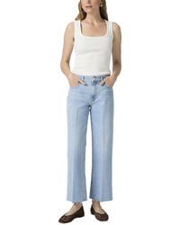 Paige Leenah Ankle Raw Hem Brightside Jean