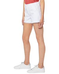 Paige Mayslie Utility Crisp White Short