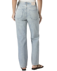 Paige Sawyer Seamed Beltloops Mic Drop Destructed Jean