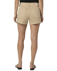 Paige Olivia Cargo Vintage Raffia Tan Short