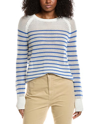 J.Mclaughlin Cape Cashmere & Linen-Blend Sweater