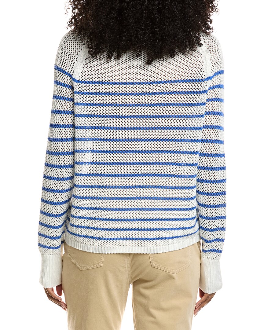 J.Mclaughlin Cape Cashmere & Linen-Blend Sweater