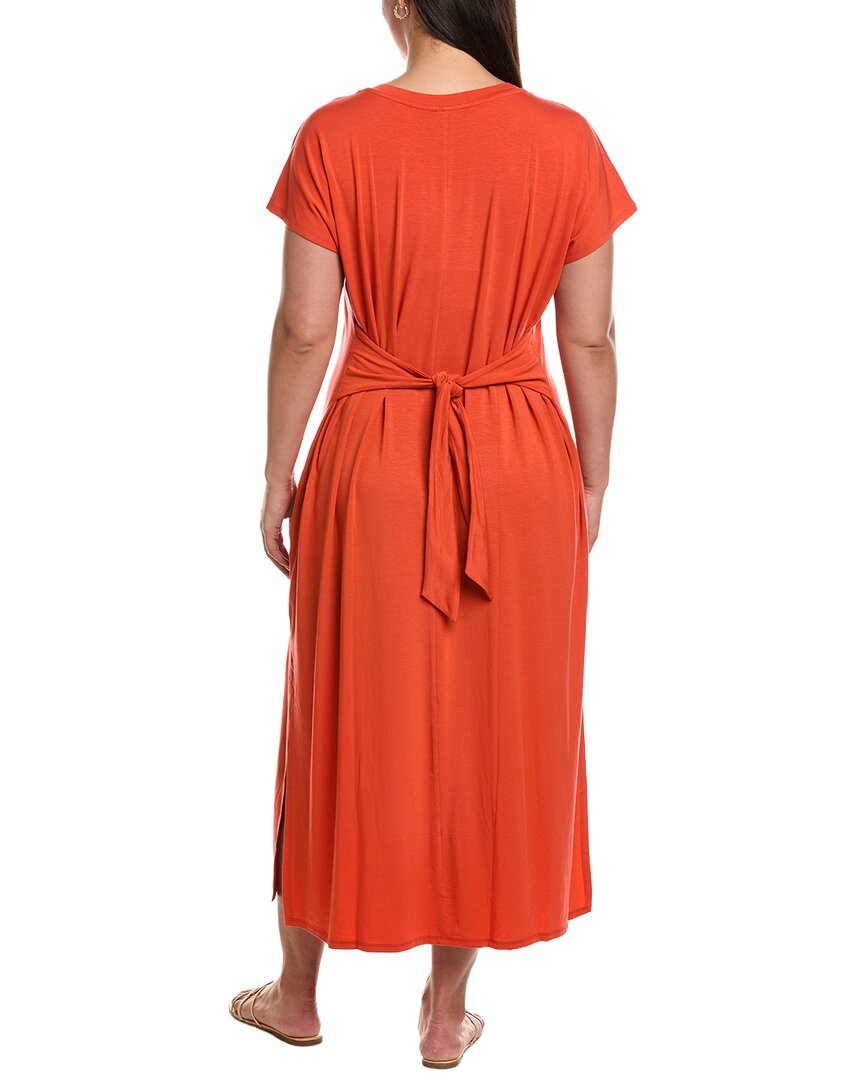 EILEEN FISHER Eileen Fisher Crewneck Maxi Dress