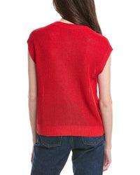 Eileen Fisher Linen-Blend Vest