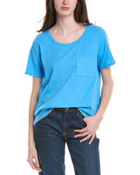 Eileen Fisher Slubby Jersey Pocket T-Shirt
