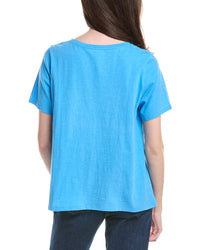 Eileen Fisher Slubby Jersey Pocket T-Shirt