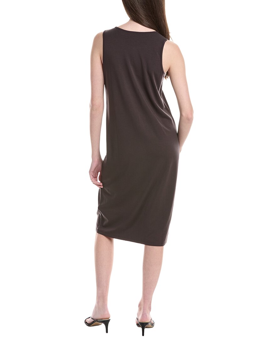 Eileen Fisher Petite Crewneck Midi Dress