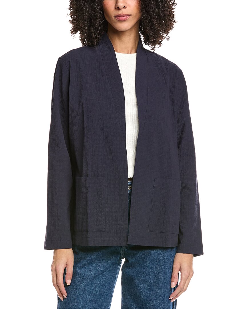 Eileen Fisher High Collar Jacket