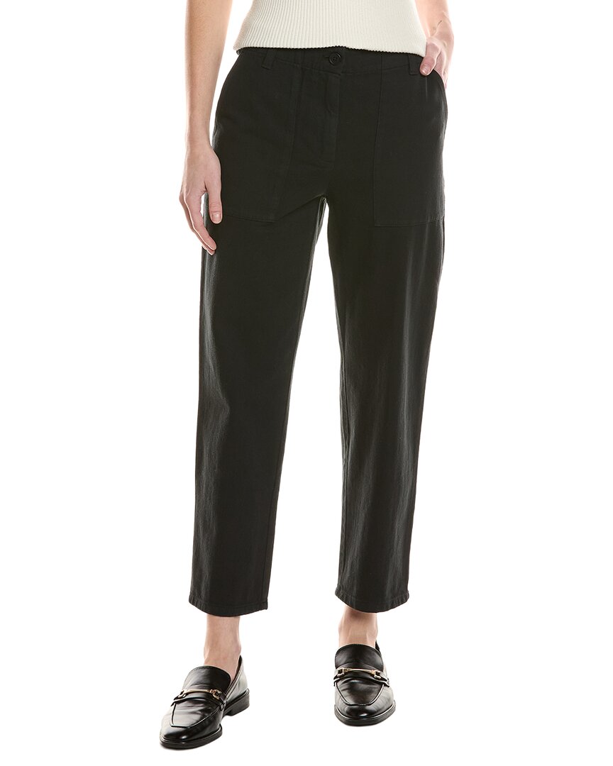 Eileen Fisher Petite Flare Tapered Pant