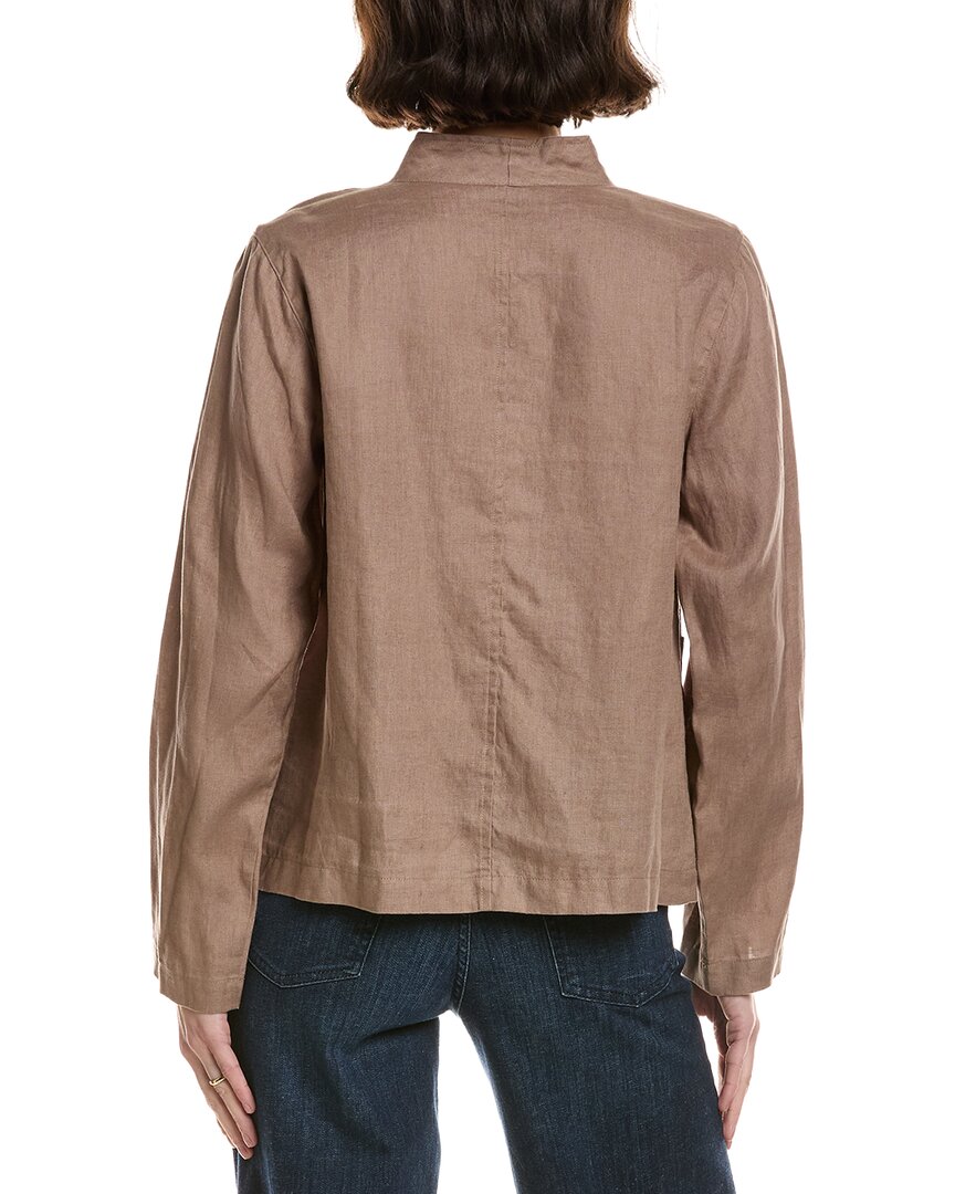 Eileen Fisher Petite Button Jacket