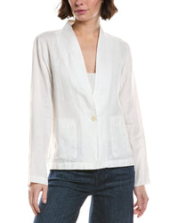 Eileen Fisher Petite Button Jacket