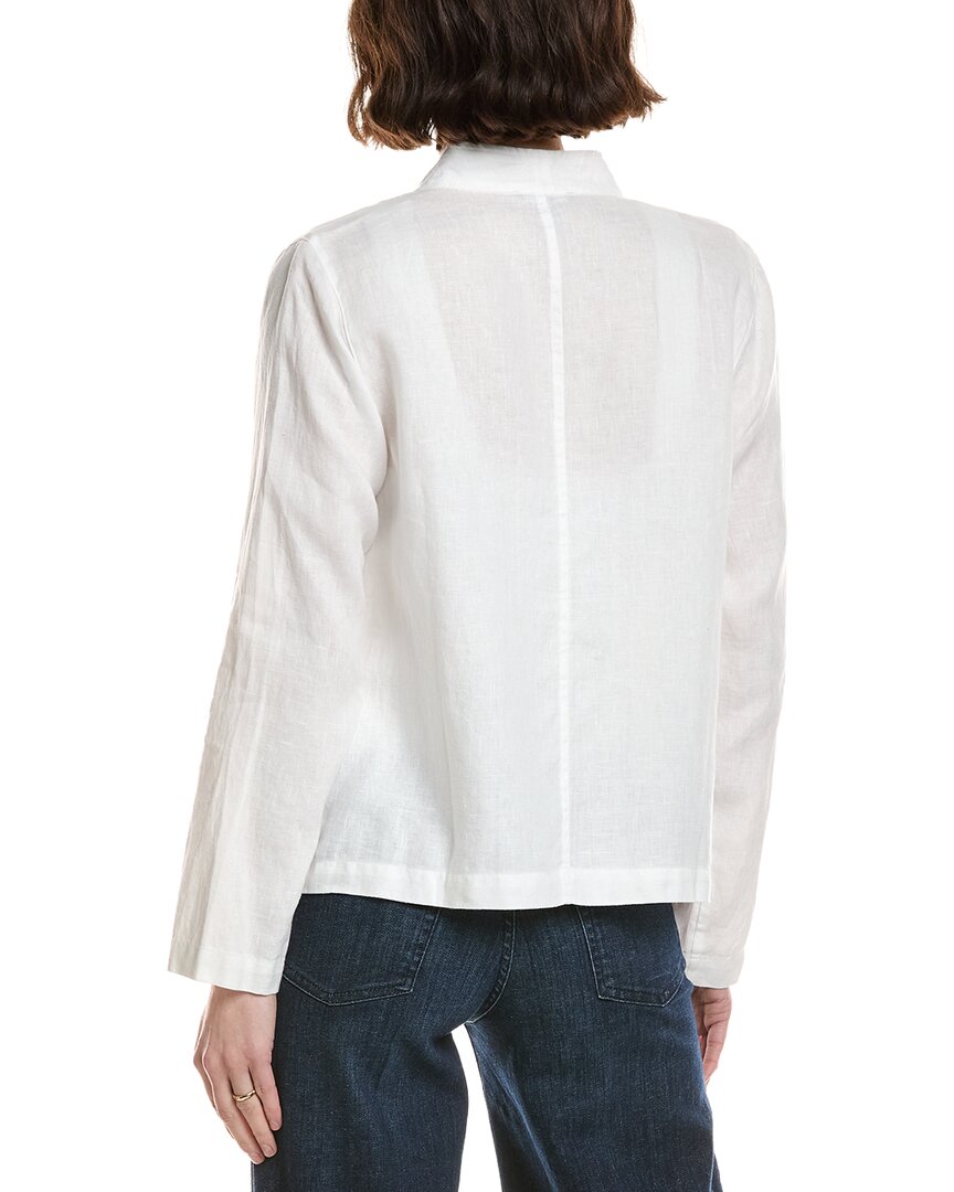 Eileen Fisher Petite Button Jacket