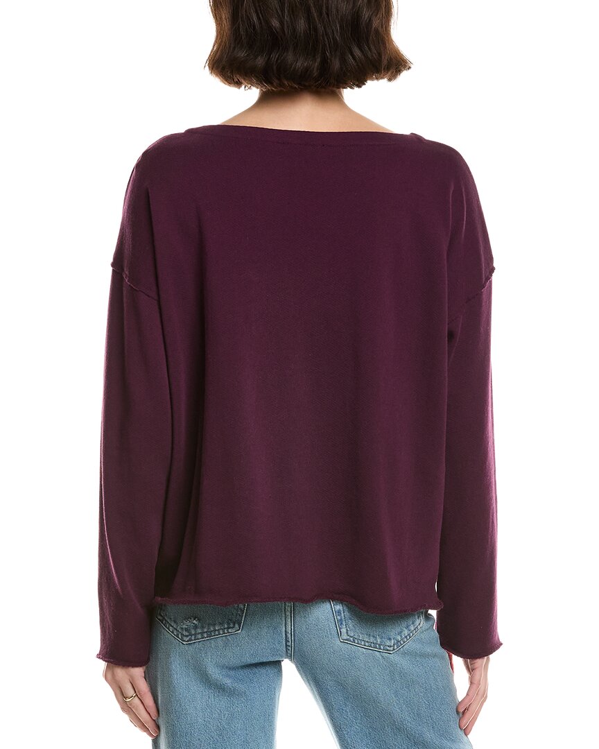 Eileen Fisher Bateau Neck Boxy Top