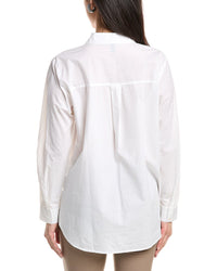 Eileen Fisher Classic Collar Long Shirt